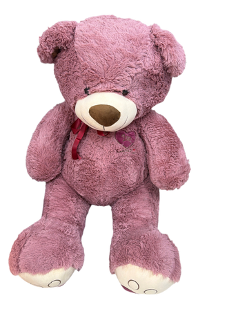 Oso de peluche Rosi Miami de la marca Doral Roses Miami, regalo tierno con detalles suaves y expresión adorable.
