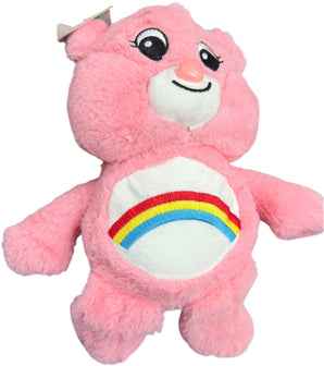 Osito rosa con arcoíris de peluche premium, regalo adorable para ocasiones especiales en Miami.