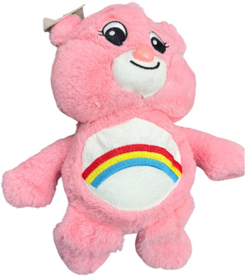 Osito rosa con arcoíris de peluche premium, regalo adorable para ocasiones especiales en Miami.