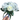 Corsage prom en Doral Florida. Brazalete floral blanco elegante para graduación y bailes formales. Entrega el mismo día en Miami. Tarjeta gratis. ¡Ordena!