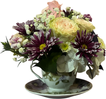 Arreglo de flores pastel para mamá de Doral Roses Miami, con detalles delicados y entrega el mismo día en Doral, Miami.