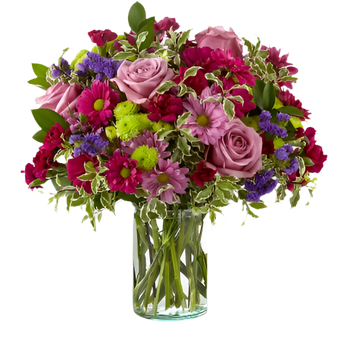 Ramo de flores Doral Roses Miami con flores bonitas y coloridas, ideal para expresar dulzura y sentimientos en un arreglo floral.
