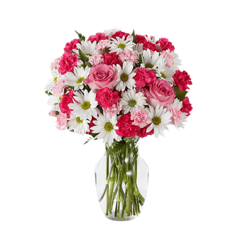 Arreglo floral Dulce Suspiro de Doral Roses Miami con flores frescas y coloridas en un bonito diseño.