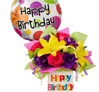 Flores para Cumpleaños Happy UNAKITE - Florist in Doral, FL | Same-Day Flower Delivery in Miami – Doral Roses Miami
