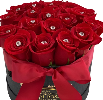 Ramo de flores de Doral Roses Miami, diseño "My One and Only" con flores coloridas y frescas.