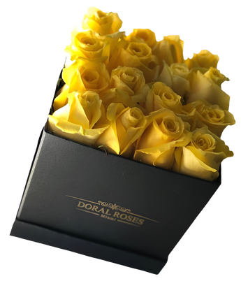 Flores Trustfull de Doral Roses Miami con coloridas y variadas flores frescas en un ramo elegante.