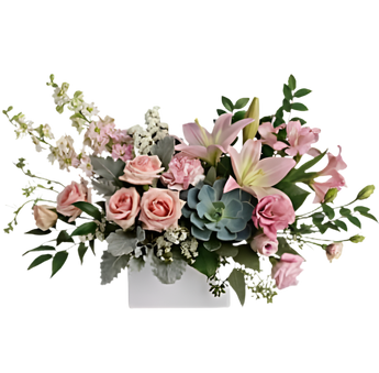 Caja fantasía con rosas rojas de Doral Roses Miami, ideal para San Valentín, con flores premium y entrega hoy en Doral