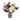 Arreglo fresco de alhelíes violetas y blancas de Doral Roses Miami, flores coloridas y delicadas para entregar hoy en Doral/Miami.