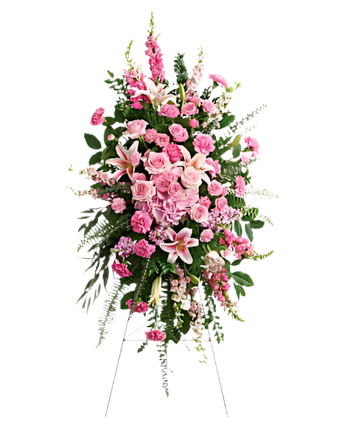 Arreglo funerario Gloriosa Despedida de flores Doral Roses Miami, flores condolencias en Doral con entrega hoy