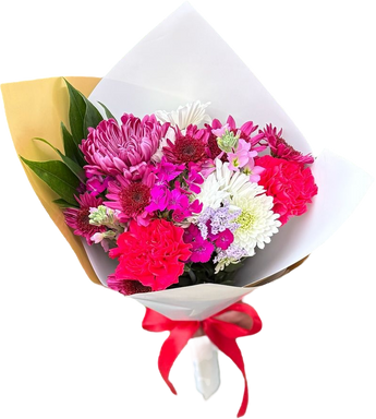 Ramo de flores sorpresa de Doral Roses Miami con arreglo especial, en tonos vibrantes y elegantes.
