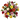 Ramillete de flores creativas de Doral Roses Miami con flores vibrantes y coloridas en un arreglo elegante.