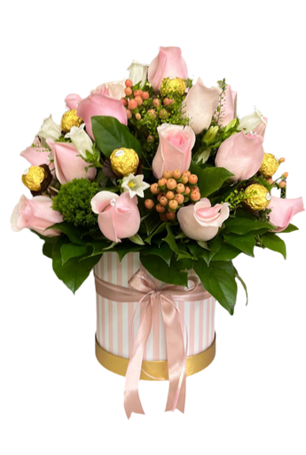 Ramo de flores My Victory de Doral Roses Miami con flores coloridas y vibrantes, ideal para regalar y decorar.