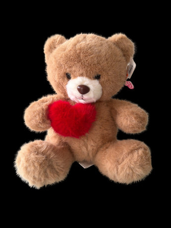 Osito de abrazos eternos de Doral Roses Miami, regalo de peluche en tonos bronce, ideal para fechas especiales.
