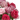 Rosas de colores mezclados de Doral Roses Miami, flores frescas y vibrantes para enamorados en Doral, entrega en el mismo día.
