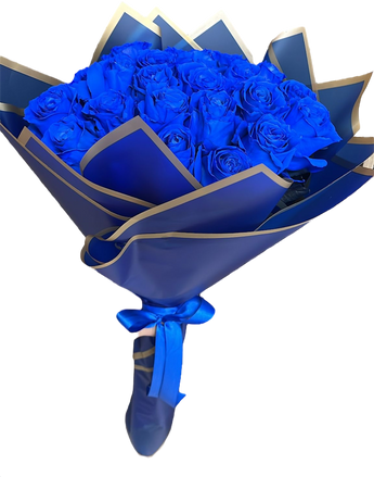 ¿donde ordenar rosas azules naturales Miami? | Bouquet Premium Exclusivo Doral Roses