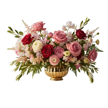 Arreglo floral de lujo para el Día de la Madre con rosas y flores coloridas, de Doral Roses Miami, listo para entrega en Doral FL.