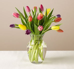 ARREGLOS CON TULIPANES