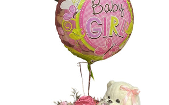 Celebrate the new bundle of joy with our vibrant and fresh blooms. Welcome the newest addition to the family with our bouquet of New Baby Flowers! Home delivery Miami. Doral Roses Miami