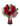 Apasionada - Rosas en forma de Corazón en Jarron