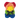 Divertido oso de peluche multicolor que despierta sonrisas. Ideal para niños y adultos jóvenes. Acompáñalo con flores tropicales en Miami, entrega rápida.