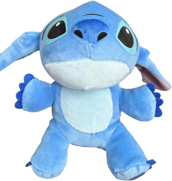 Peluche Stitch azul premium, peluche adorable de la marca Florist en Miami, ideal como regalo, con entrega en el mismo día.