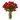 Rosas rojas en jarrón, arreglo floral de Doral Roses Miami, con 12 rosas, ideal para entrega en Doral, Miami.