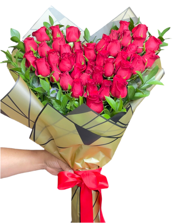 ¿Dónde comprar rosas en forma de corazón Miami? | 40 Rosas My Heart Doral Roses