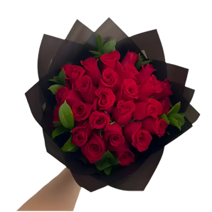 Rosas Doral Roses Miami, bouquet de 12 rosas rojas con entrega rápida en Doral, Florida, para celebración o regalo especial.